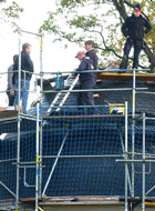 Eindecken der Kuppel
